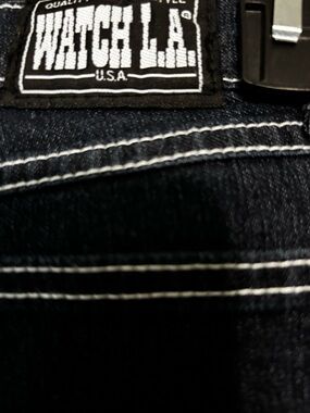 WATCH L.A. Kids Slim Dark Blue Jeans - Stretch Denim
